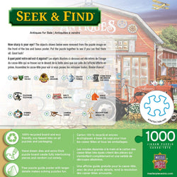 Seek & Find - Antiques for Sale 1000 Piece Jigsaw Puzzle (ONLINE ORDER ONLY)