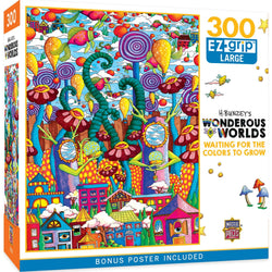 Wonderous Worlds - Waiting for the Colors to Grow 300 Piece EZ Grip Jigsaw Puzzle (ONLINE ORDER ONLY)
