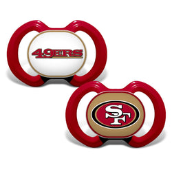 San Francisco 49ers - Pacifier 2-Pack (ONLINE ORDER ONLY)