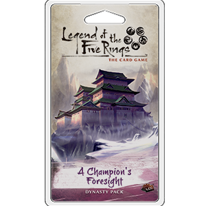 Legend of the Five Rings LCG: A Champion's Foresight (ONLINE ORDER ONLY)