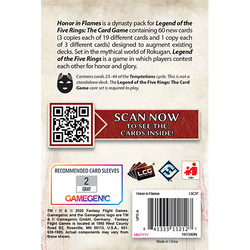 Legend of the Five Rings LCG: Honor in Flames (ONLINE ORDER ONLY)
