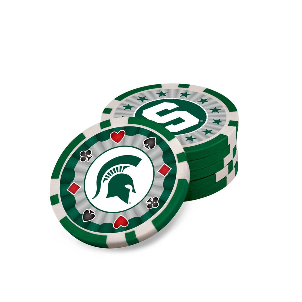 Michigan State Spartans 300 Piece Poker Set (ONLINE ORDER ONLY)