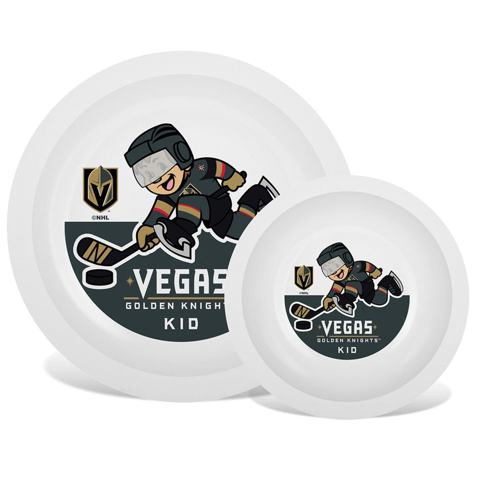 Las Vegas Golden Knights - Baby Plate & Bowl Set (ONLINE ORDER ONLY)