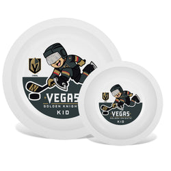 Las Vegas Golden Knights - Baby Plate & Bowl Set (ONLINE ORDER ONLY)