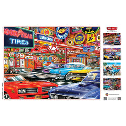 Wheels - Gas, Grit & Glory 300 Piece EZ Grip Jigsaw Puzzle (ONLINE ORDER ONLY)