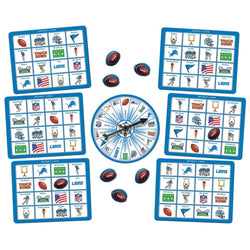 Detroit Lions NFL Bingo Game