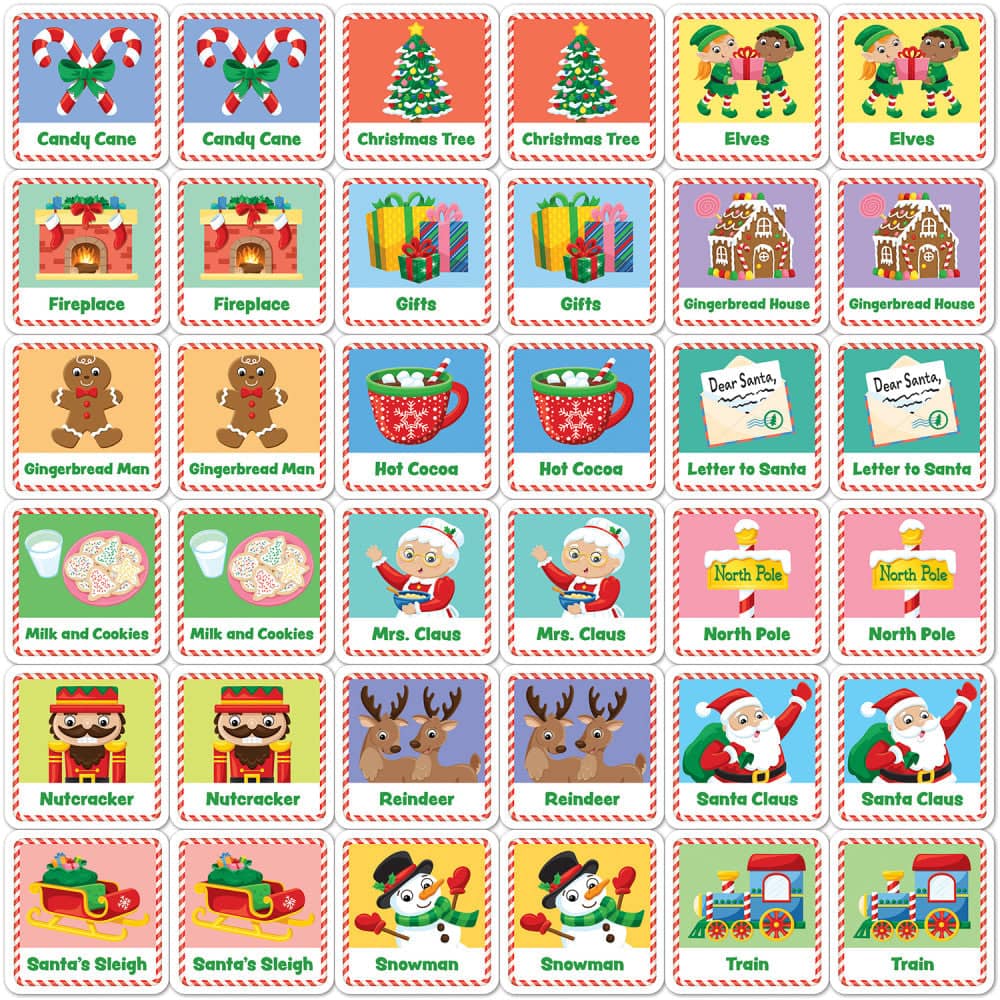 Candy Cane Kingdom Matching Game