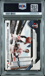 Graded 2025 Topps Now Brooks Lee #209 Black Foil /10 Rookie RC Baseball Card PSA 9 Mint (ONLINE ORDER ONLY)