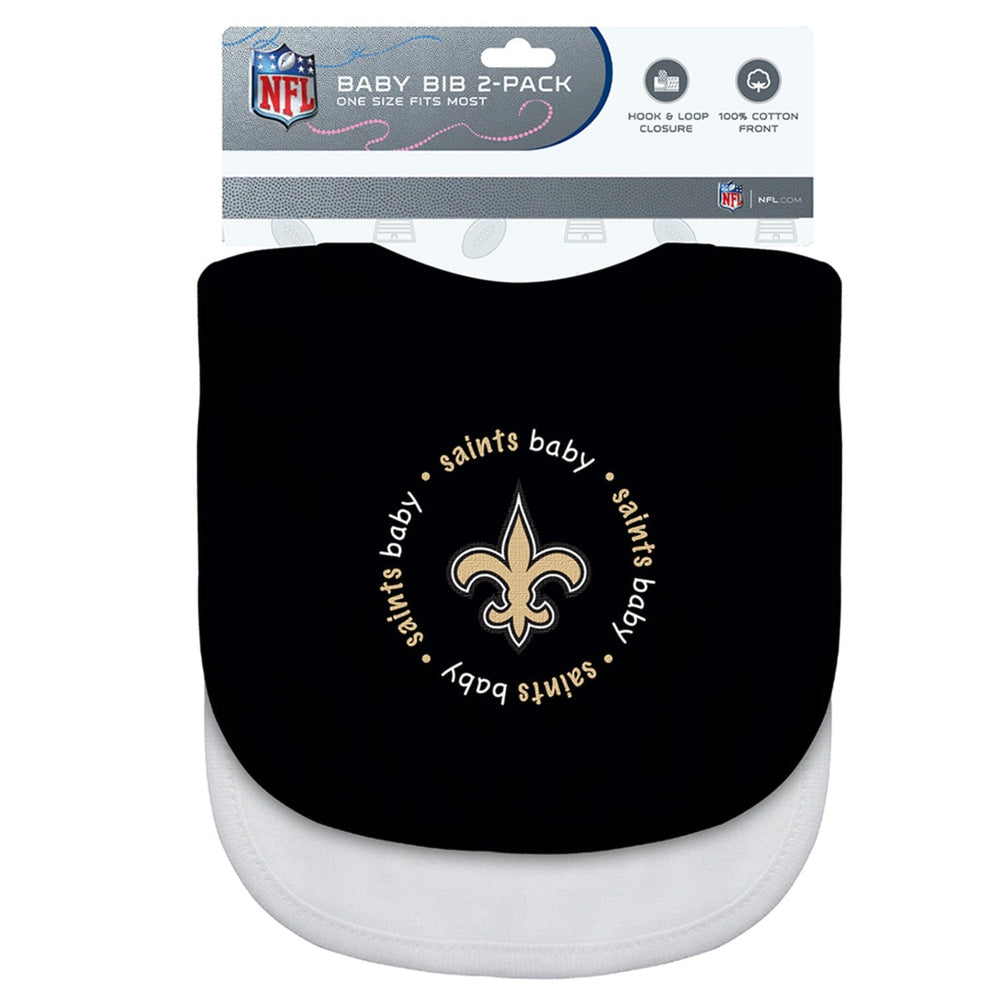 New Orleans Saints - Baby Bibs 2-Pack (ONLINE ORDER ONLY)
