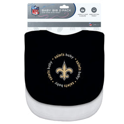 New Orleans Saints - Baby Bibs 2-Pack (ONLINE ORDER ONLY)