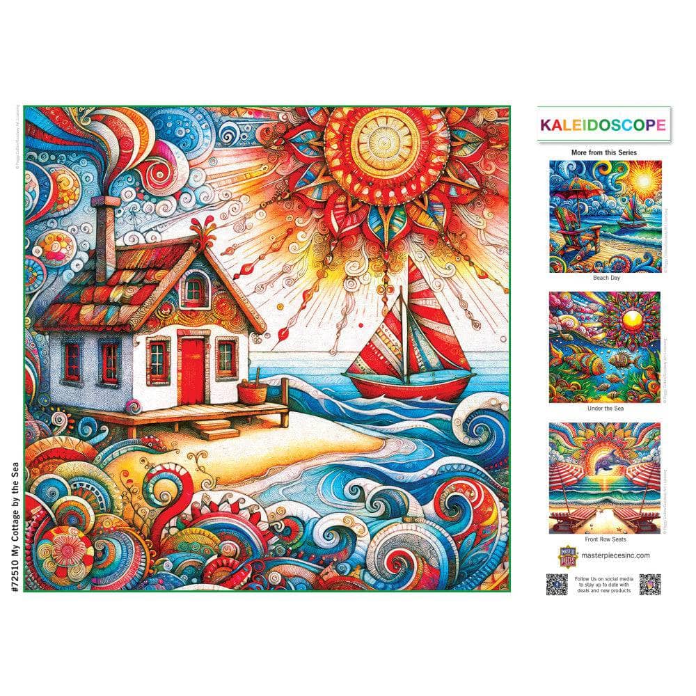 Kaleidoscope - My Cottage by the Sea 1000 Piece Jigsaw Puzzle (ONLINE ORDER ONLY)