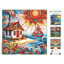 Kaleidoscope - My Cottage by the Sea 1000 Piece Jigsaw Puzzle (ONLINE ORDER ONLY)