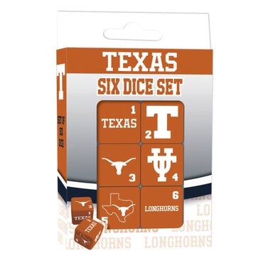 Texas Longhorns Dice Set (ONLINE ORDER ONLY)