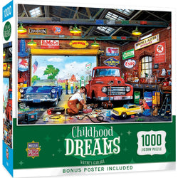 Childhood Dreams - Wayne's Garage 1000 Piece Jigsaw Puzzle (ONLINE ORDER ONLY)