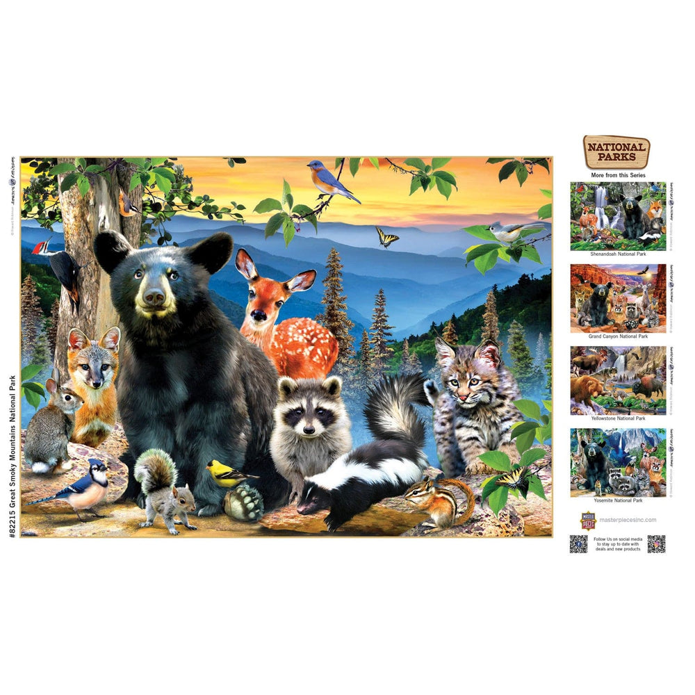 Great Smoky Mountains National Park 500 Piece Jigsaw Puzzle (ONLINE ORDER ONLY)