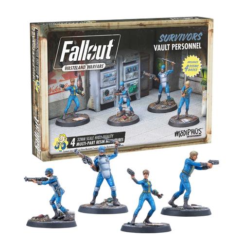 Fallout: Wasteland Warfare - Survivors - Vault Personnel (ONLINE ORDER ONLY)