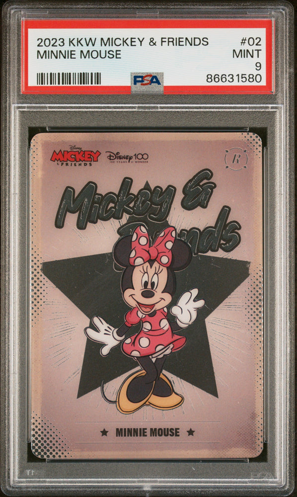 2023 KAKAWOW HOTBOX MICKEY & FRIENDS CHEERFUL TIMES MINNIE MOUSE 2 PSA 9 (Online Order Only)
