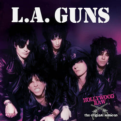 L.A. Guns - Hollywood Raw: The Original Sessions (Colored Vinyl, Purple & Black Splatter) [Vinyl] (ONLINE ORDER ONLY)