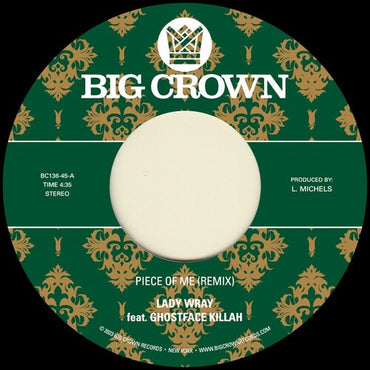 Piece Of Me (feat. Ghostface Killah) b/ w Joy & Pain (Pete Rock Remix) (7" Single) [Vinyl] (ONLINE ORDER ONLY)