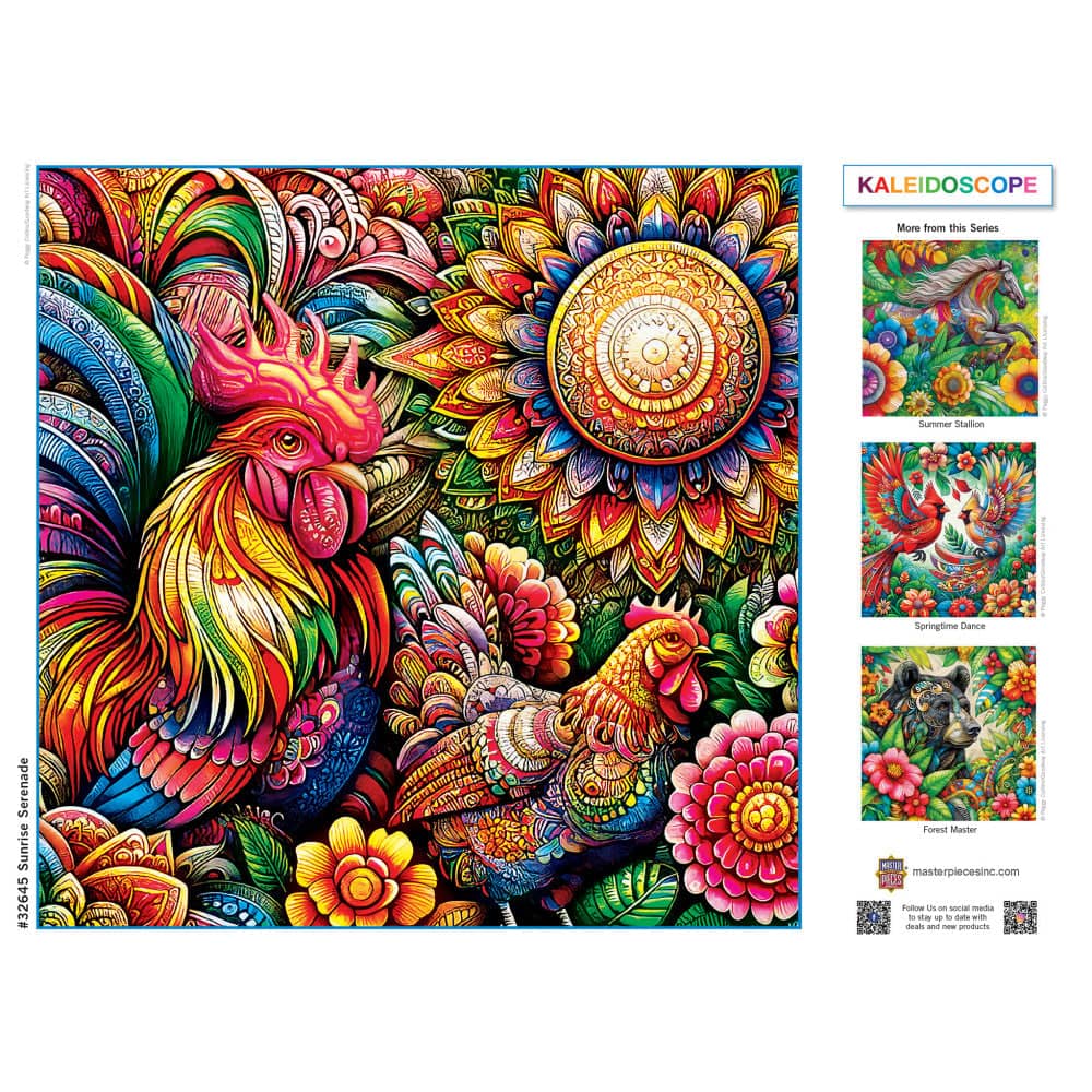 Kaleidoscope - Sunrise Serenade 300 Piece EZ Grip Jigsaw Puzzle (ONLINE ORDER ONLY)