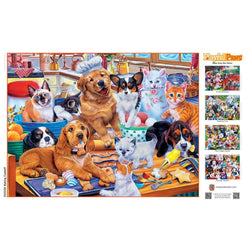 Playful Paws - Baking Cookoff 300 Piece EZ Grip Jigsaw Puzzle (ONLINE ORDER ONLY)