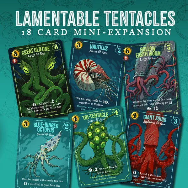 Deep Regrets: Lamentable Tentacles Mini Expansion (ONLINE ORDER ONLY)