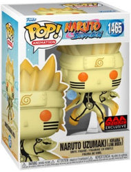 Funko Pop Animation Naruto Shippuden Naruto Uzumaki (Kurama Link Mode) 1465 AAA Anime Exclusive