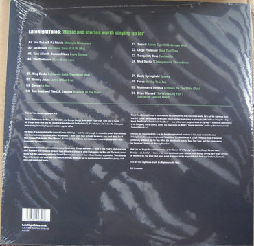 Nightmares On Wax - LateNightTales [Vinyl] (ONLINE ORDER ONLY)