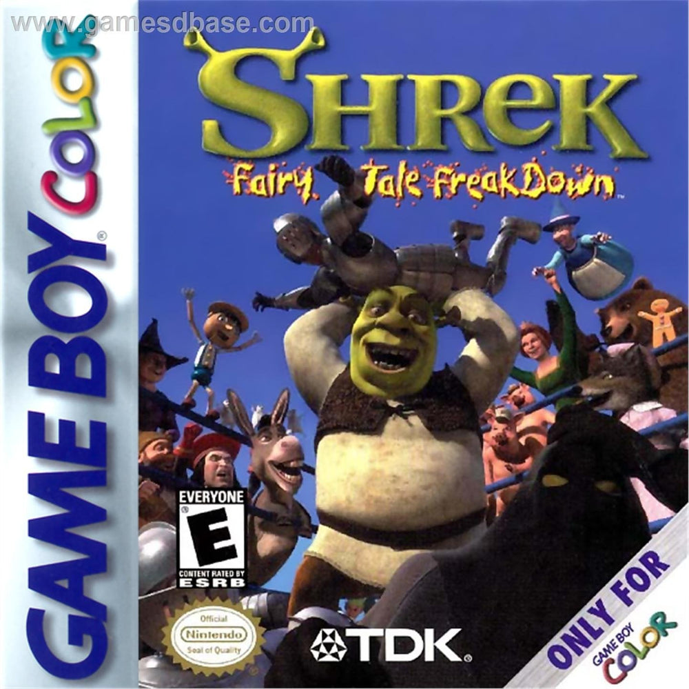 Shrek Fairy Tales Freakdown (Gameboy Color) (ONLINE ORDER ONLY)