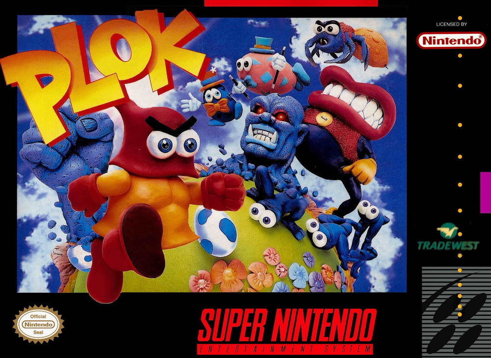 Plok (Super Nintendo) (Online Order Only)