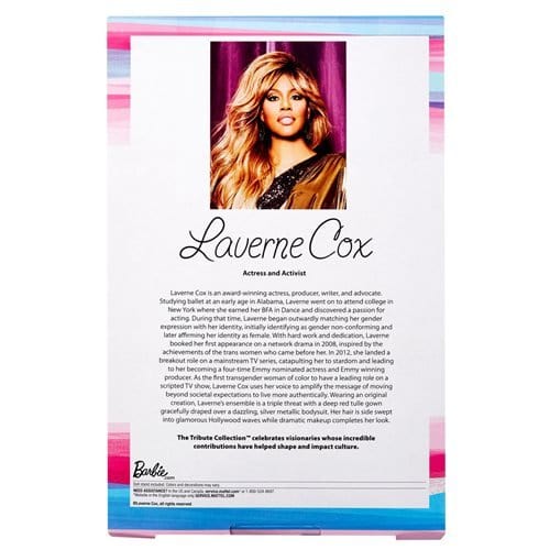 Laverne Cox Barbie Tribute Collection Doll (ONLINE ORDER ONLY)