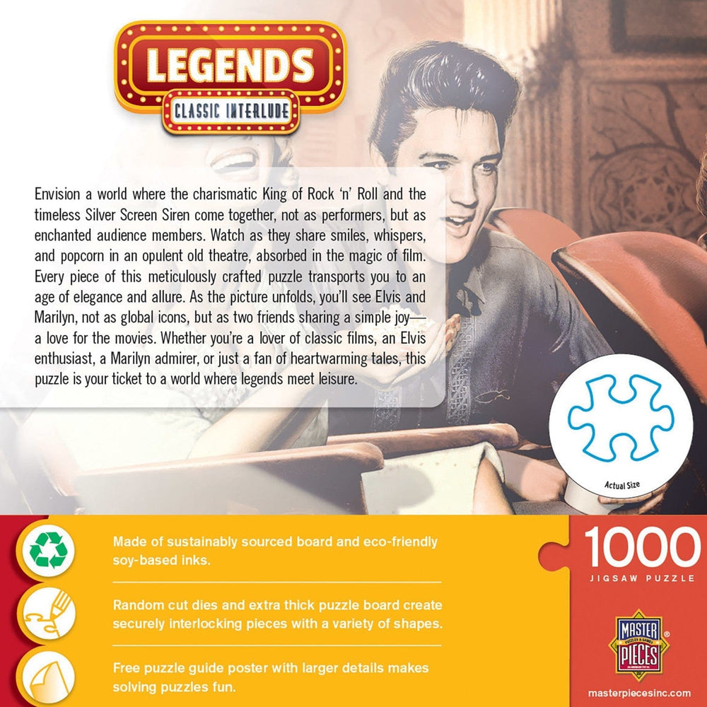 Legends - Classic Interlude 1000 Piece Jigsaw Puzzle (ONLINE ORDER ONLY)