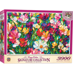 Signature Collection - Flowers in Bloom 3000 Piece Jigsaw Puzzle (ONLINE ORDER ONLY)
