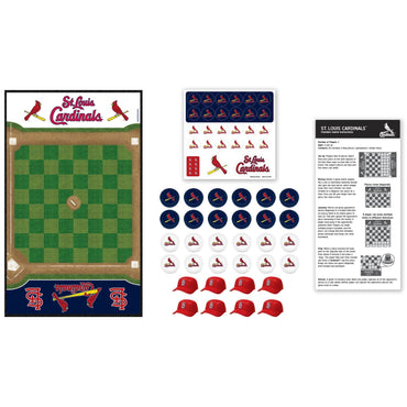 St. Louis Cardinals Checkers Board Game (ONLINE ORDER ONLY)
