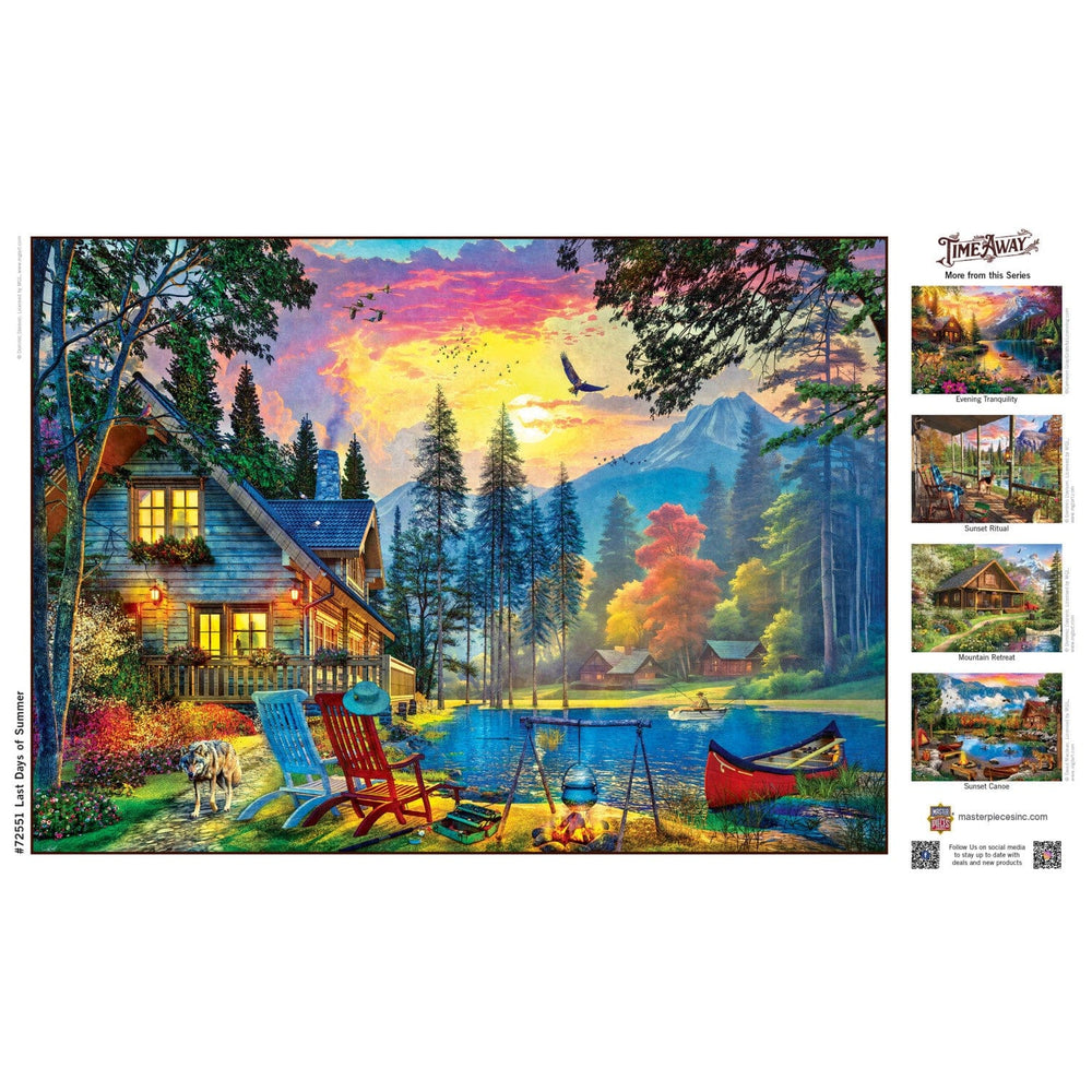 Time Away - Last Days of Summer 1000 Piece Jigsaw Puzzle (ONLINE ORDER ONLY)