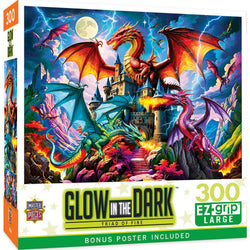 Glow in the Dark - Triad of Fire 300 Piece EZ Grip Jigsaw Puzzle
