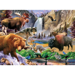 Wildlife of Yellowstone National Park - 100 Piece Jigsaw Puzzle (ONLINE ORDER ONLY)