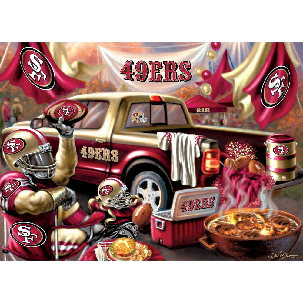 San Francisco 49ers - Gameday 1000 Piece Jigsaw Puzzle (ONLINE ORDER ONLY)