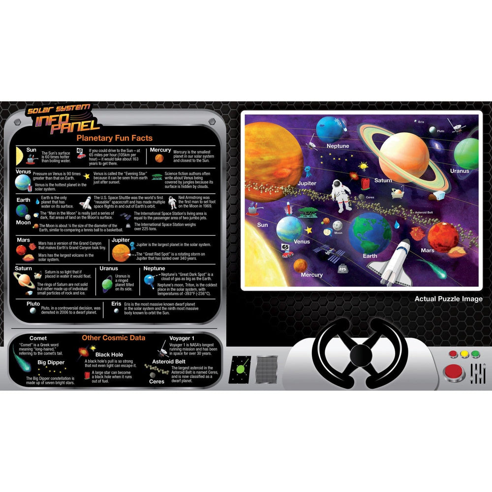 Glow in the Dark - Solar System 60 Piece Jigsaw Puzzle (ONLINE ORDER ONLY)