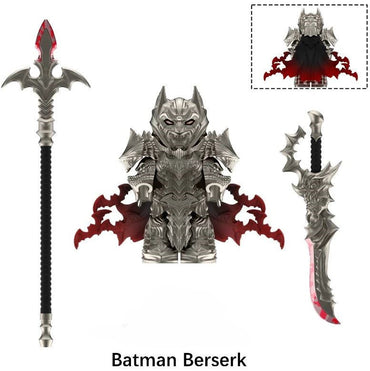 Batman Berserk Anime Minifigure – Dark Armored Demon Slayer Style s2 (ONLINE ORDER ONLY)