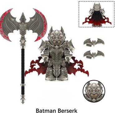 Batman Berserk Anime Minifigure – Dark Armored Demon Slayer Style s3 (ONLINE ORDER ONLY)