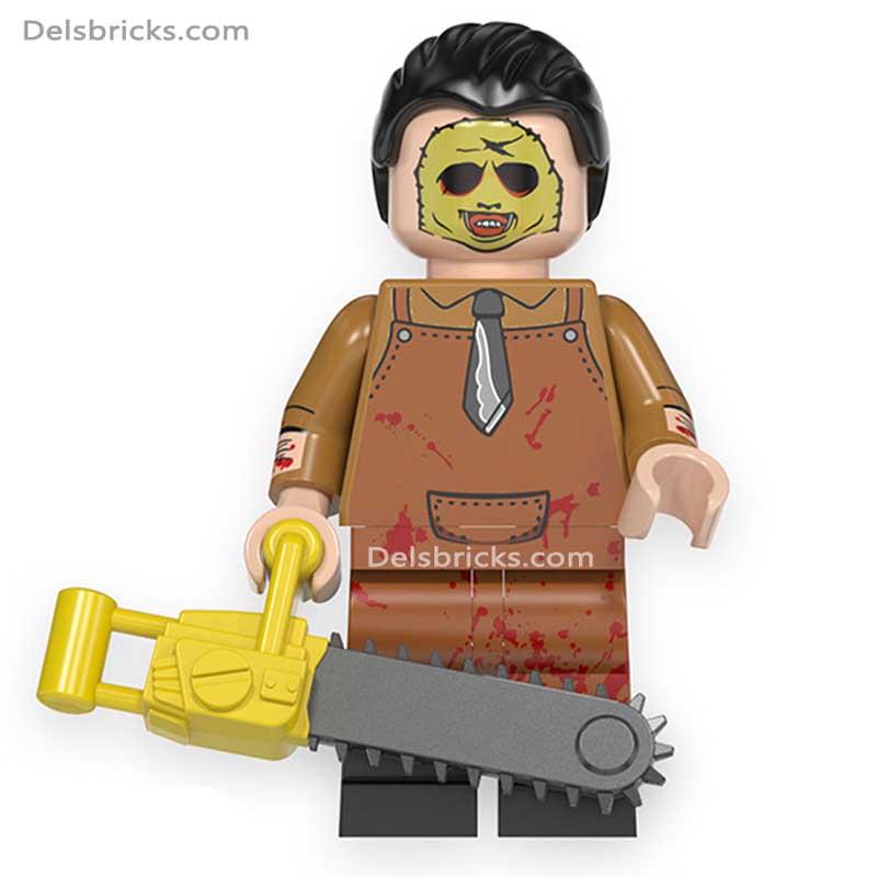 Leatherface Texas Chainsaw massacre Lego Minifigures Custom Horror Toys 1 (ONLINE ORDER ONLY)