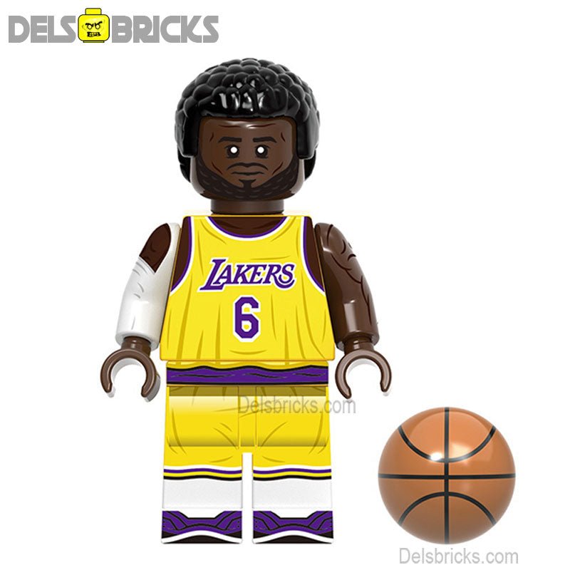 Lebron James Lego Minifigures Custom Toys Sports Icons NBA Basketball 4 (ONLINE ORDER ONLY)