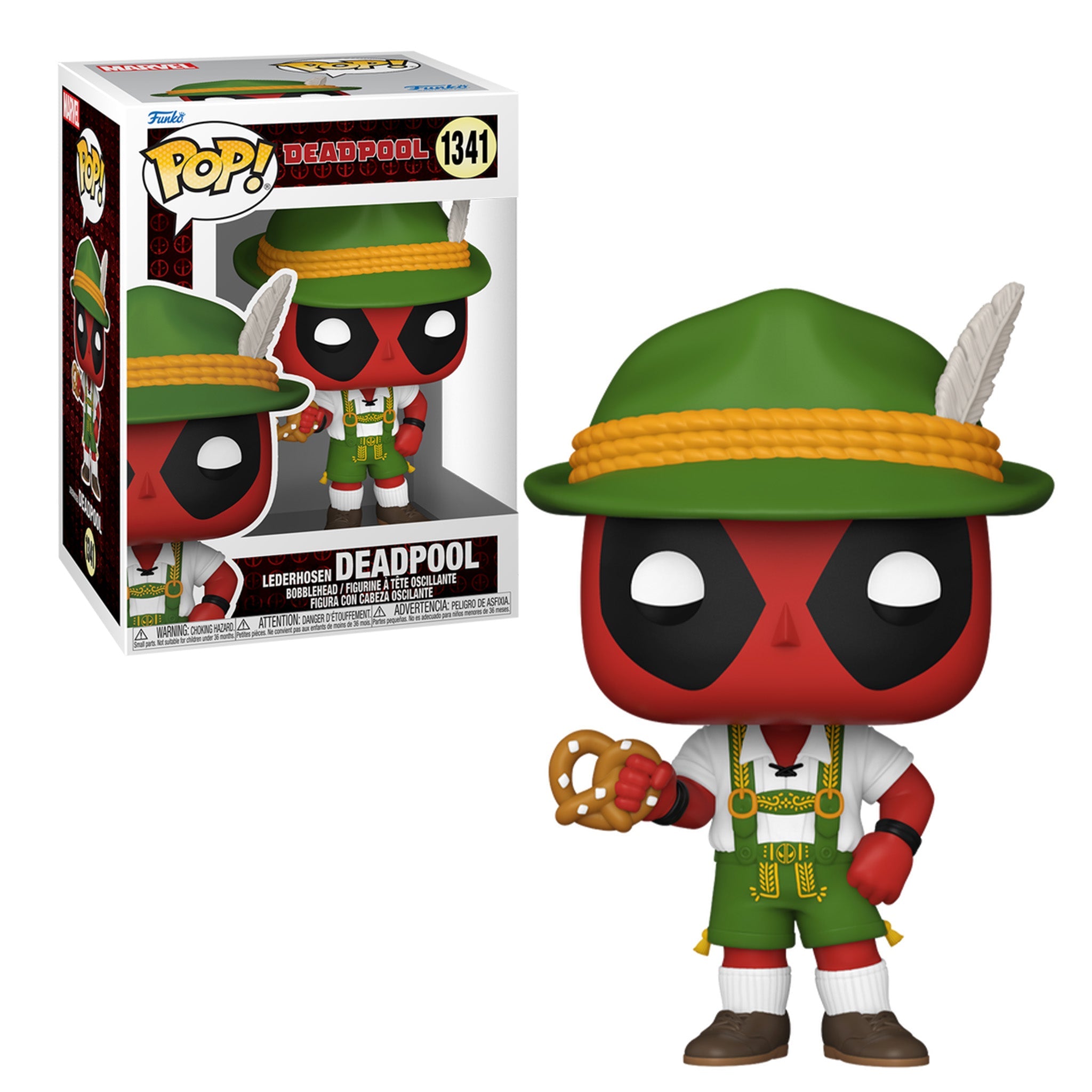 Deadpool in Lederhosen Marvel Funko Pop! (Online Order Only)