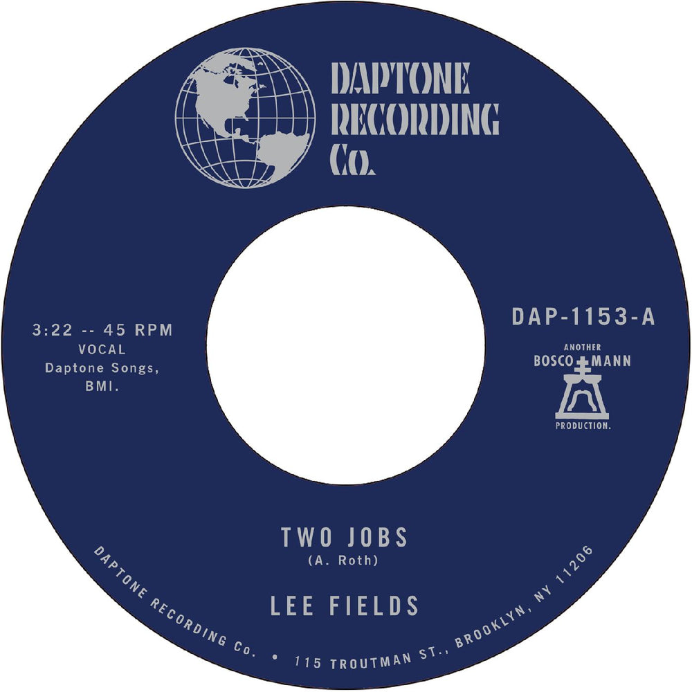 Lee Fields - Two Jobs b/w Save Your Tears for Someone New [Vinyl] (ONLINE ORDER ONLY)