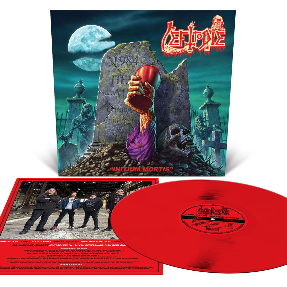 Left To Die - Initium Mortis [Red Vinyl] [Vinyl]