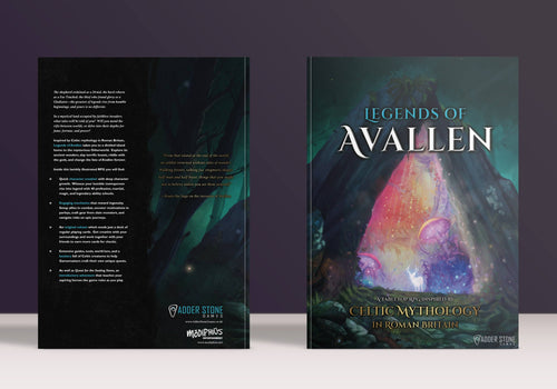 Legends of Avallen: Core Rulebook (ONLINE ORDER ONLY)