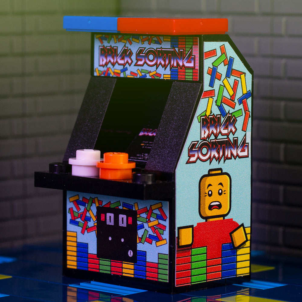 Brick Sorting - Custom Arcade Machine made with LEGO parts (Online Order Only)
