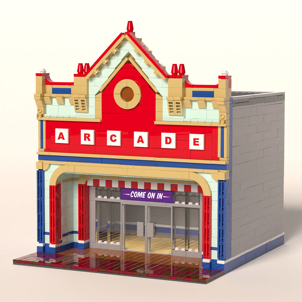 Arcade Modular Building - Custom MOC (Online Order Only)