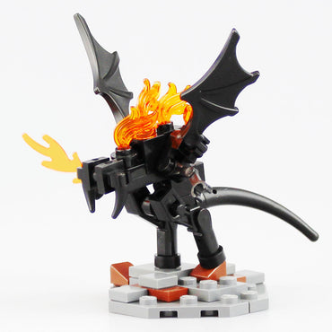 Mini Balrog - Custom LOTR Building Set made using LEGO parts (Online Order Only)